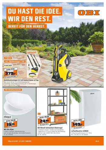 Catalogue OBI - 25.10.2021 - 13.11.2021.