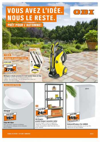 Catalogue OBI - 25.10.2021 - 13.11.2021.