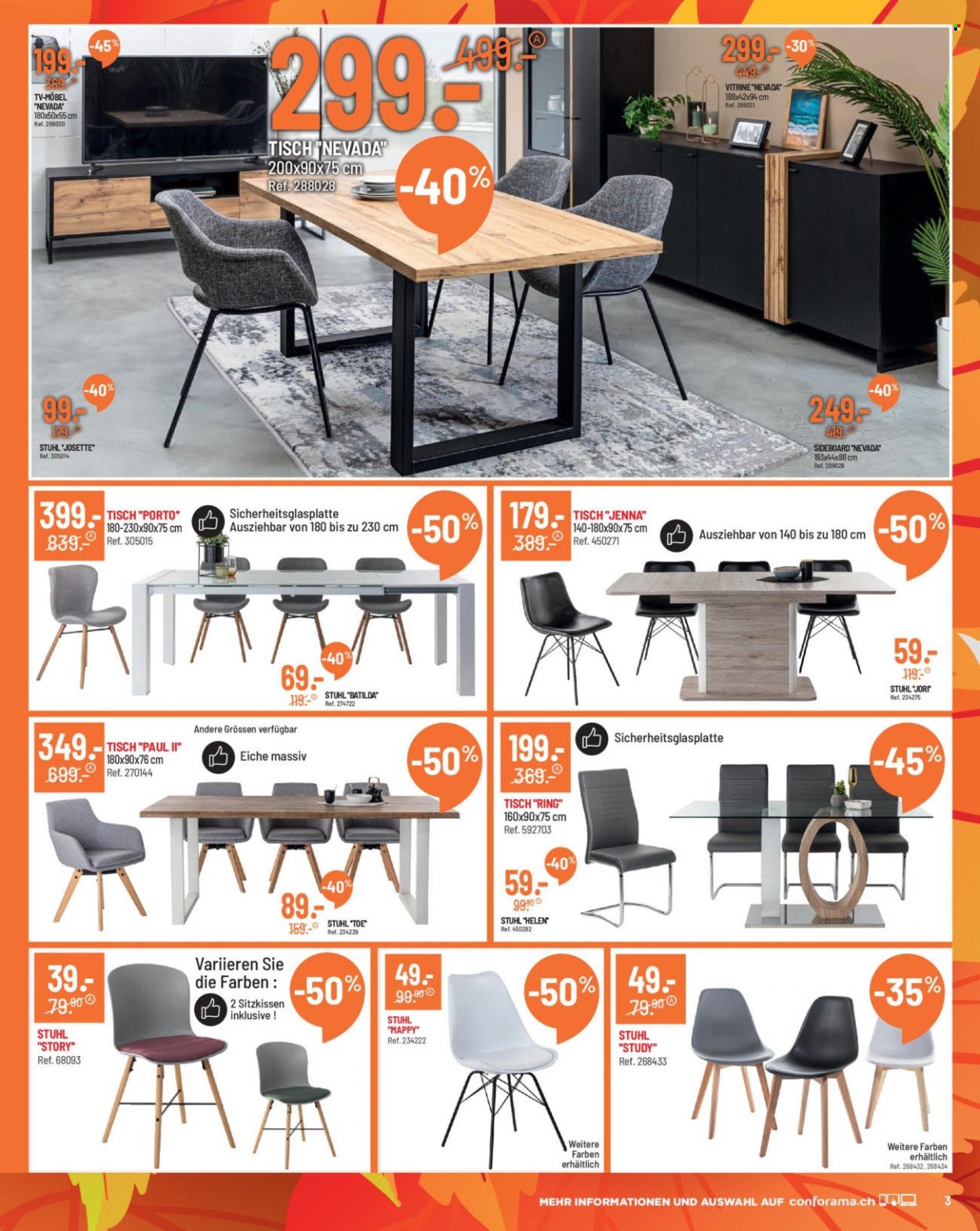Volantino Conforama - 26.10.2021 - 8.11.2021. Pagina 3