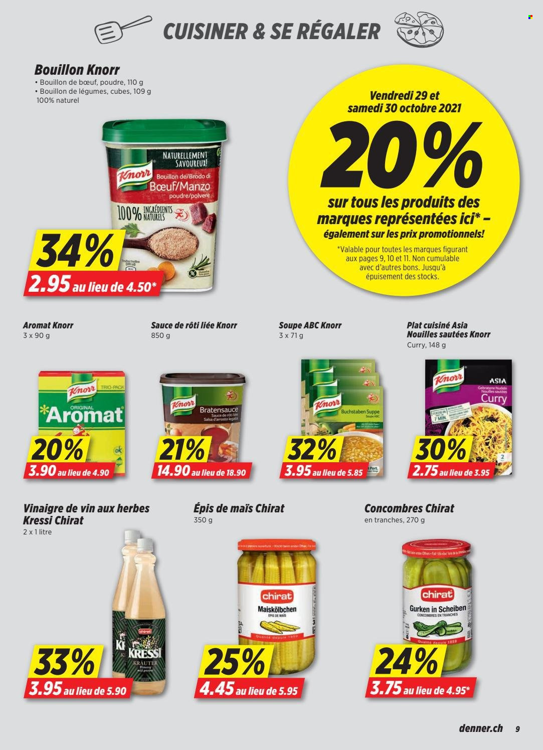 Catalogue Denner - 26.10.2021 - 1.11.2021. Page 9