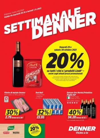Prospekte Denner - 26.10.2021 - 1.11.2021.