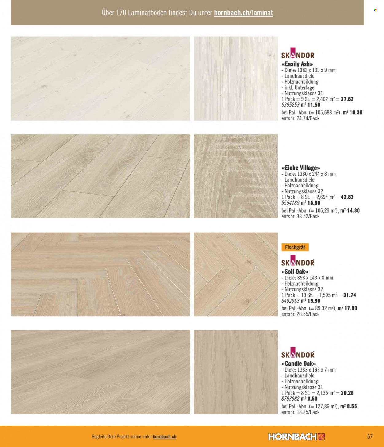 Volantino Hornbach - 26.10.2021 - 25.11.2021. Pagina 57