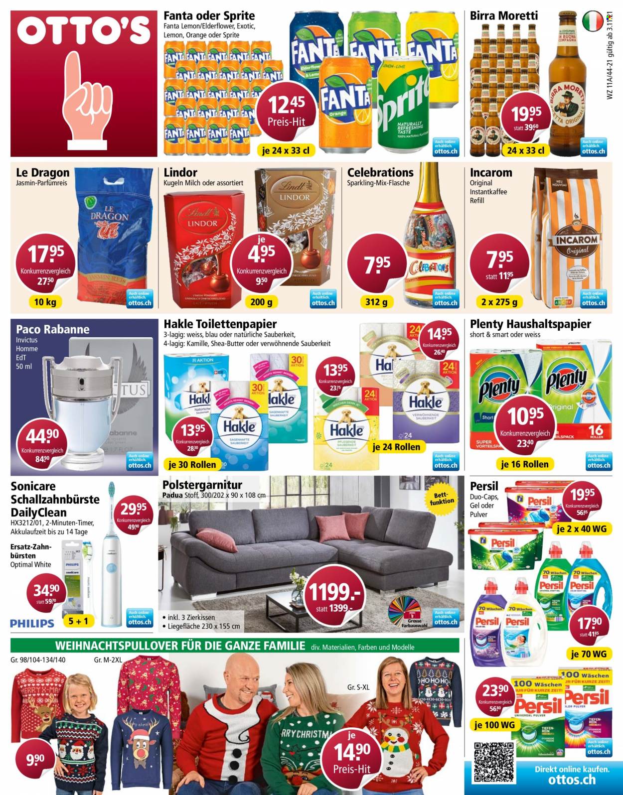 Volantino Otto's - 3.11.2021 - 9.11.2021. Pagina 1