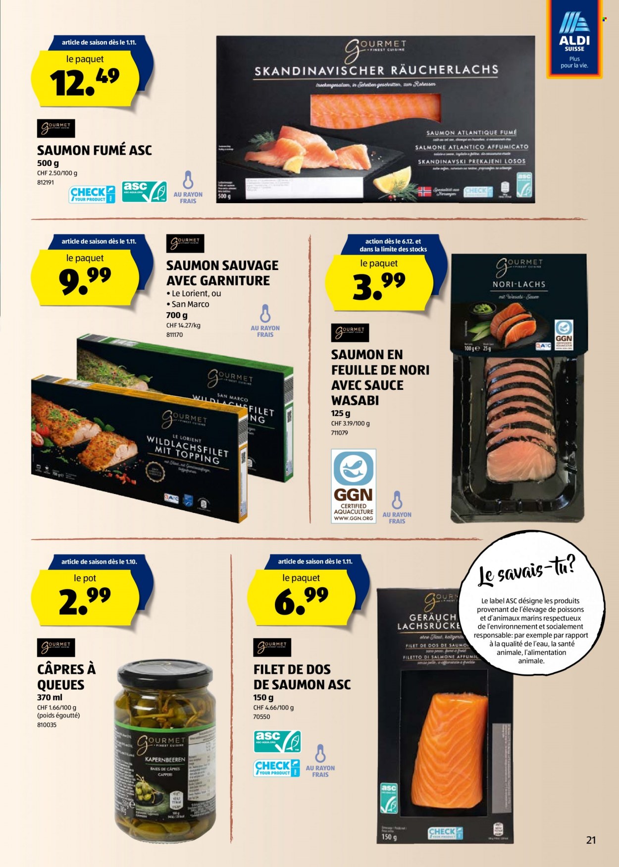Prospekt Aldi - 21.10.2021 - 31.12.2021. Seite 21