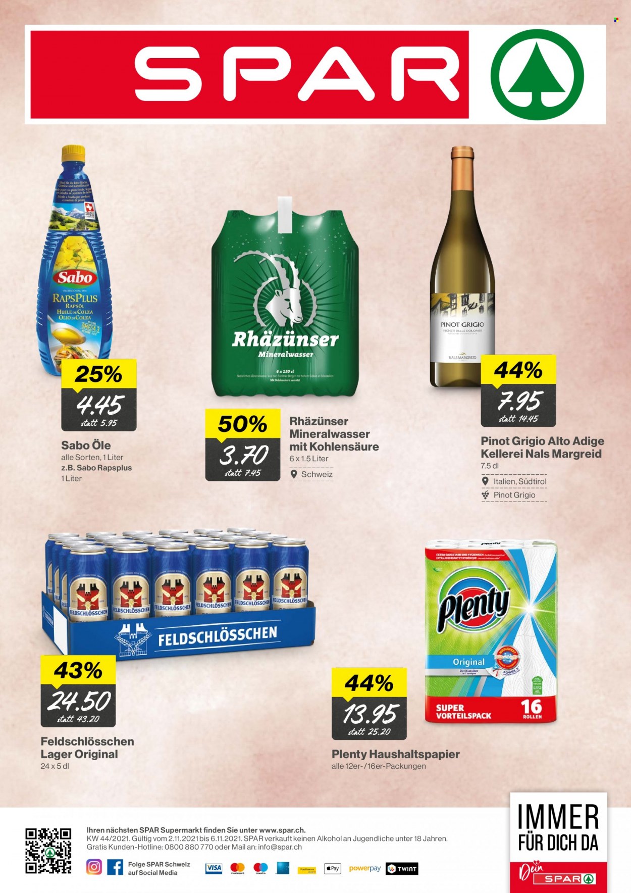 Volantino SPAR - 2.11.2021 - 6.11.2021. Pagina 20