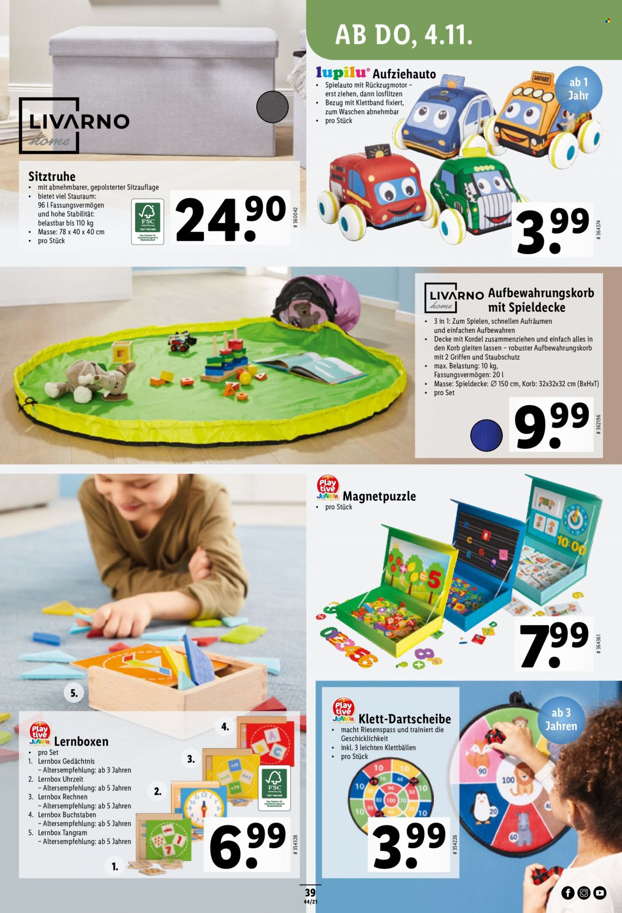 Catalogue Lidl - 4.11.2021 - 10.11.2021. Page 39