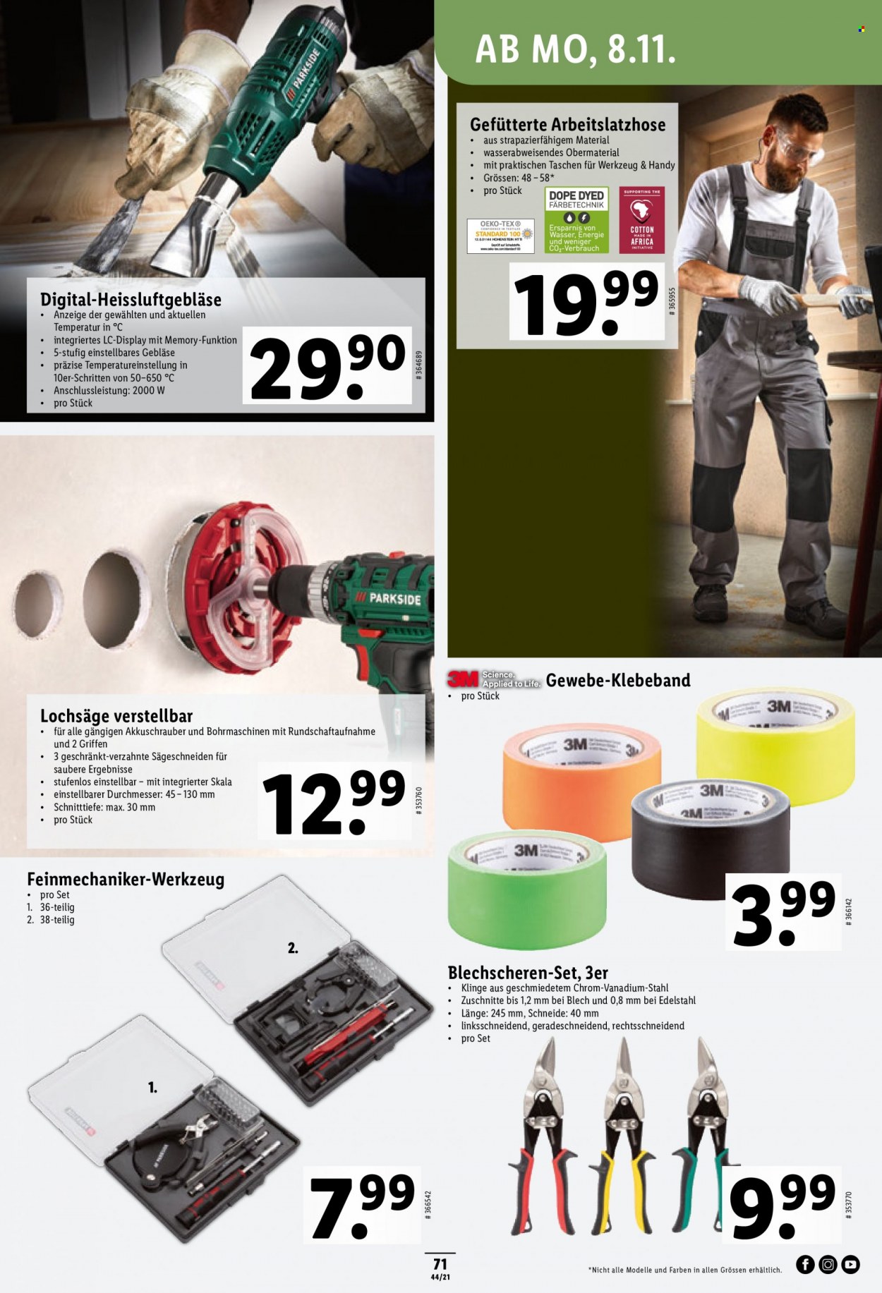 Catalogue Lidl - 4.11.2021 - 10.11.2021. Page 71