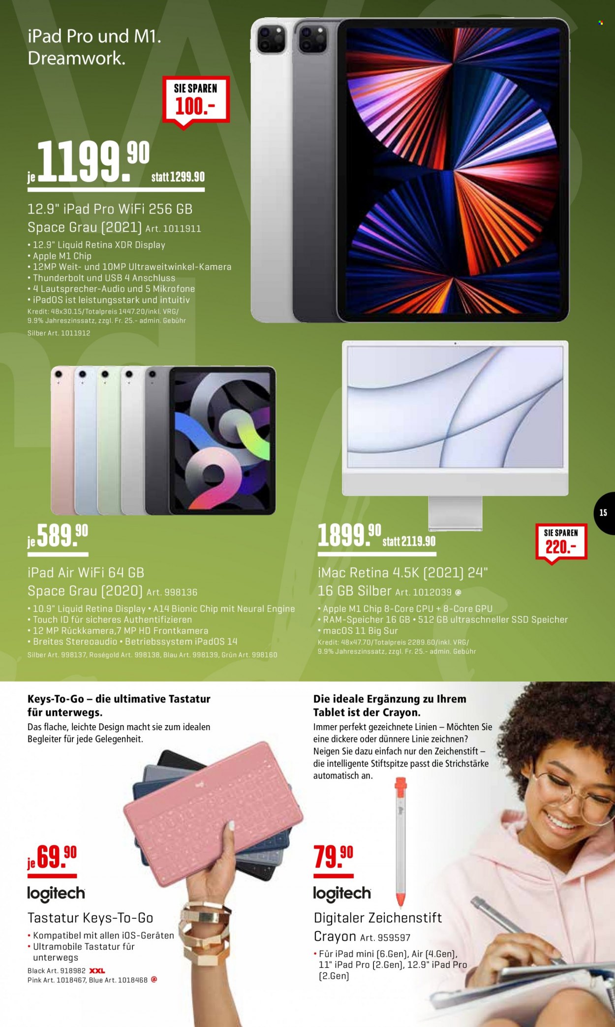 Prospekt Interdiscount - 1.11.2021 - 7.11.2021. Seite 15