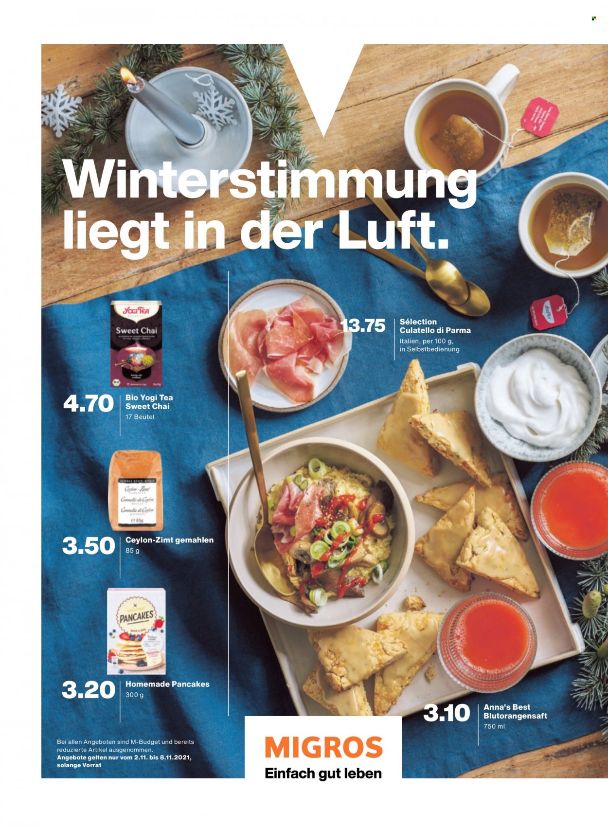 Prospekt Migros - 2.11.2021 - 8.11.2021. Seite 2