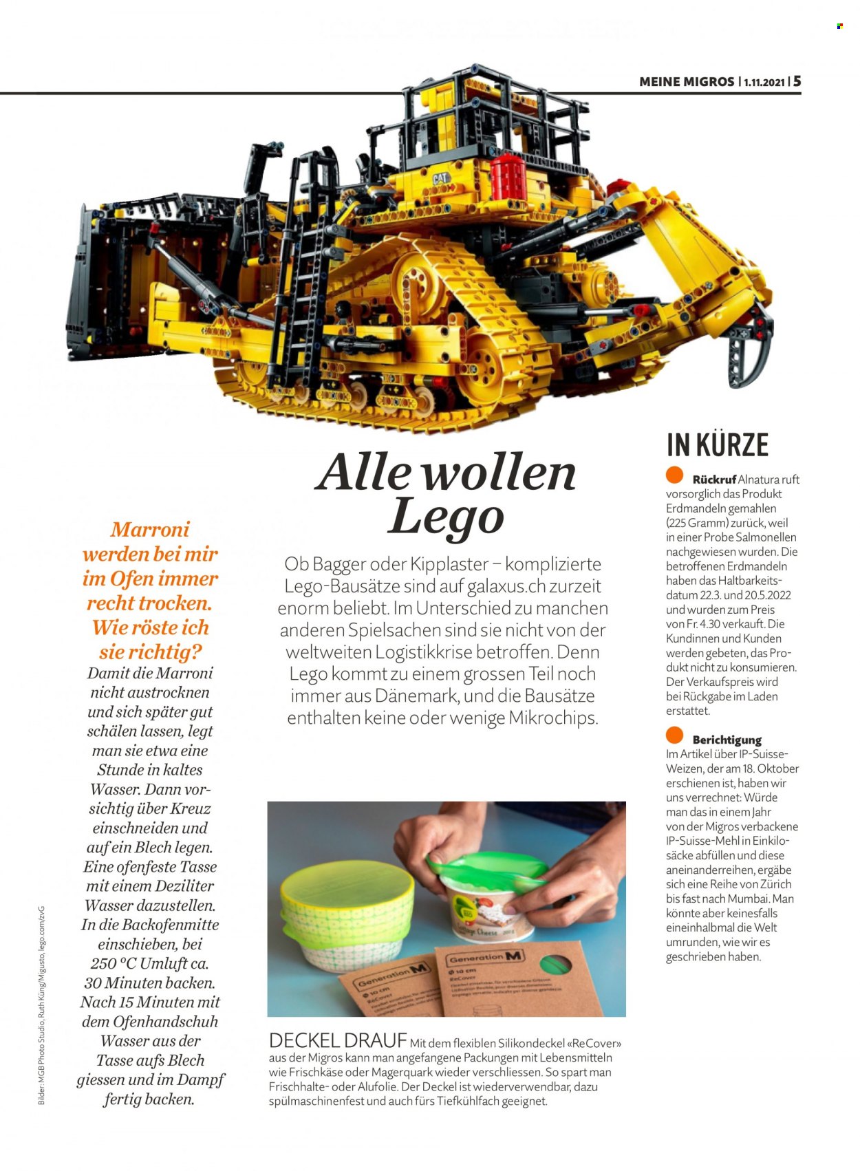 Prospekt Migros - 2.11.2021 - 8.11.2021. Seite 5