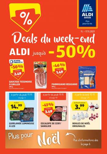 Catalogue Aldi - 11.11.2021 - 17.11.2021.