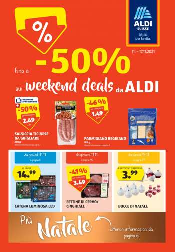 Volantino Aldi - 11.11.2021 - 17.11.2021.