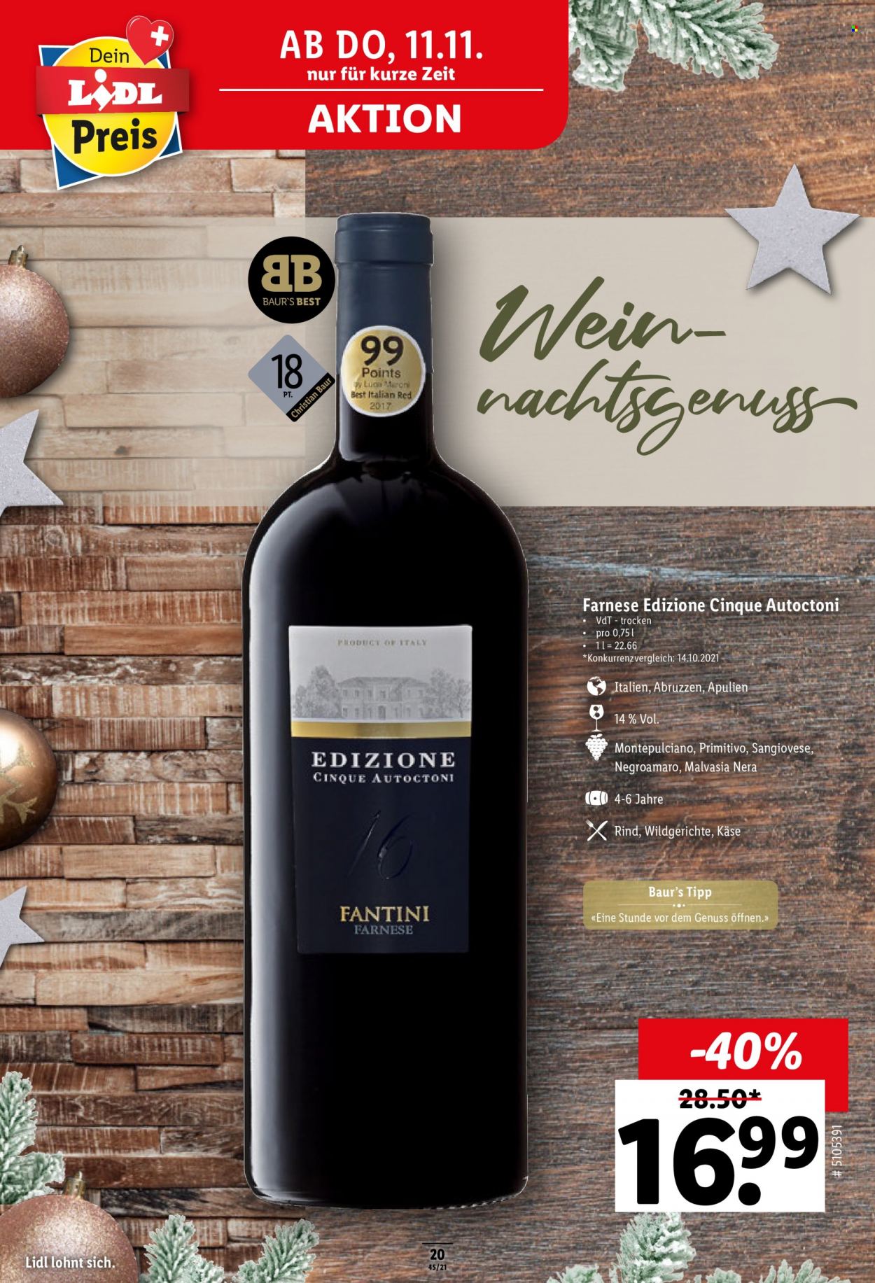Volantino Lidl - 11.11.2021 - 17.11.2021. Pagina 20