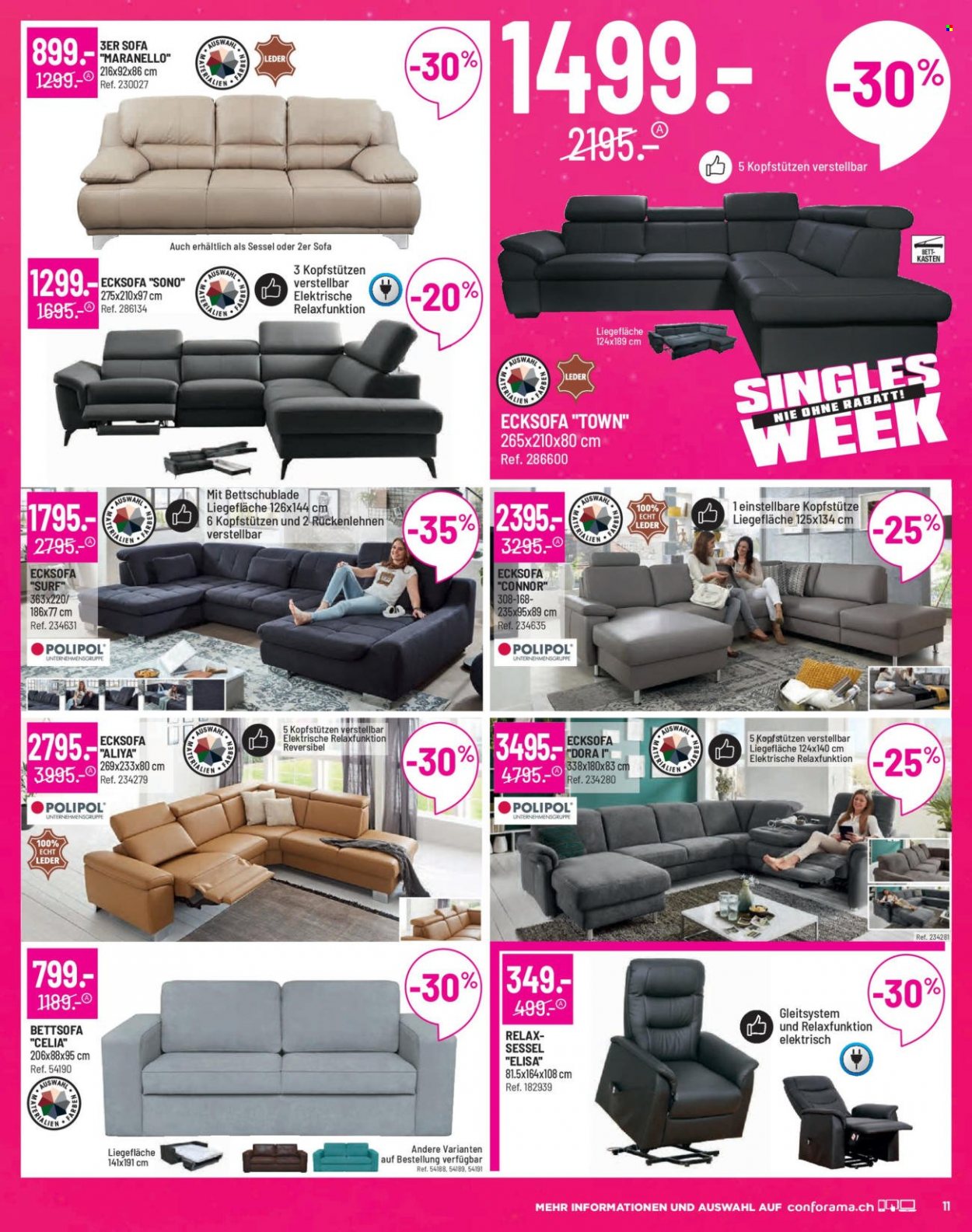 Volantino Conforama - 9.11.2021 - 21.11.2021. Pagina 11