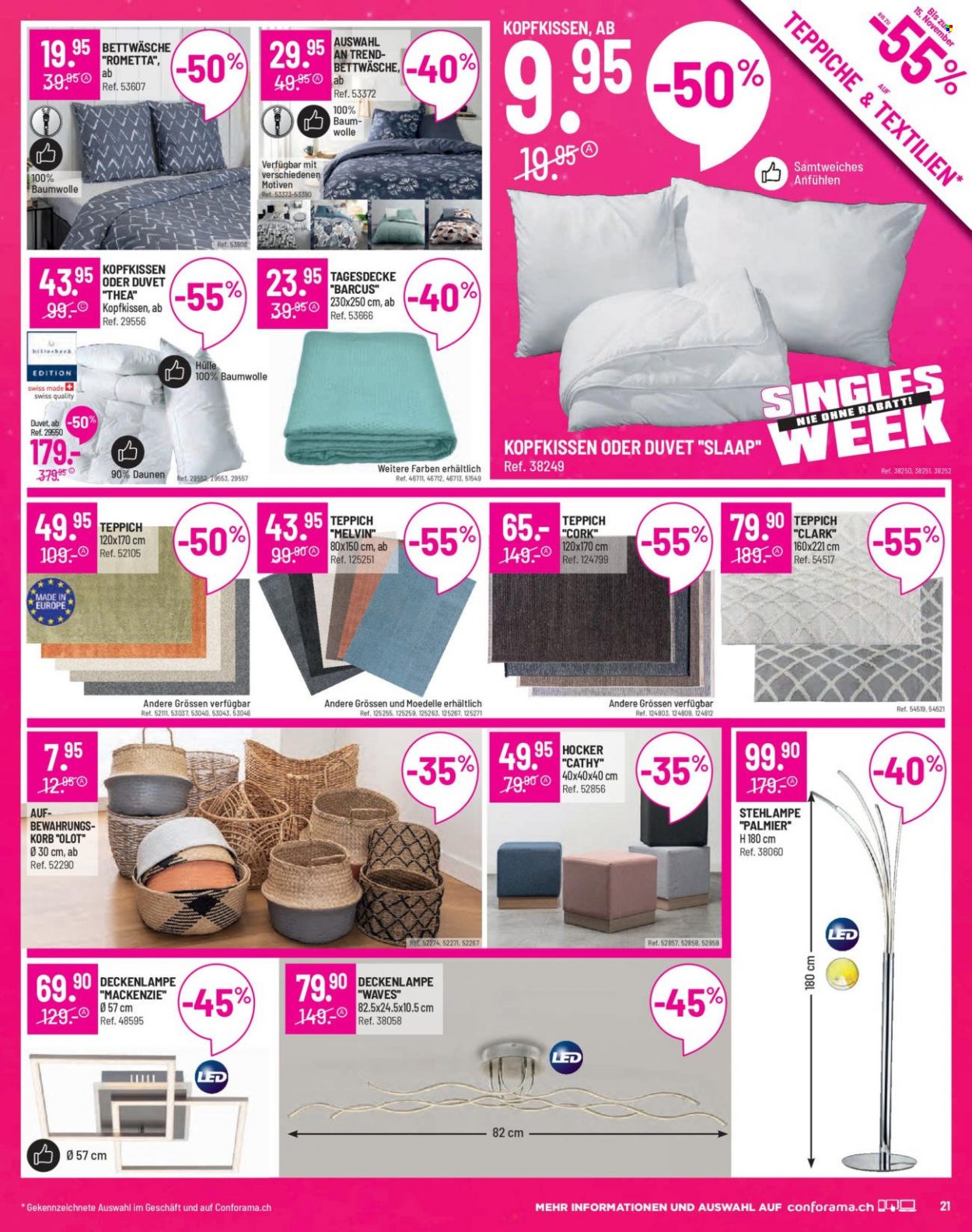 Volantino Conforama - 9.11.2021 - 21.11.2021. Pagina 21