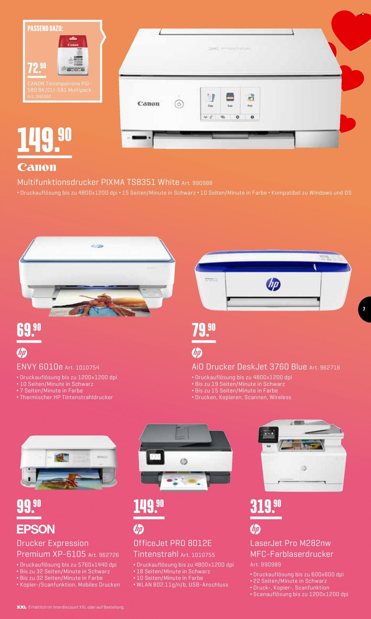 Prospekt Interdiscount - 8.11.2021 - 14.11.2021. Seite 7