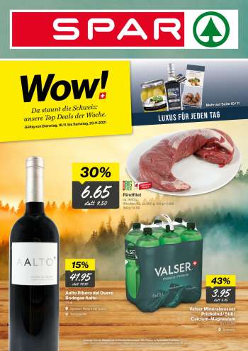 Volantino SPAR - 16.11.2021 - 20.11.2021.