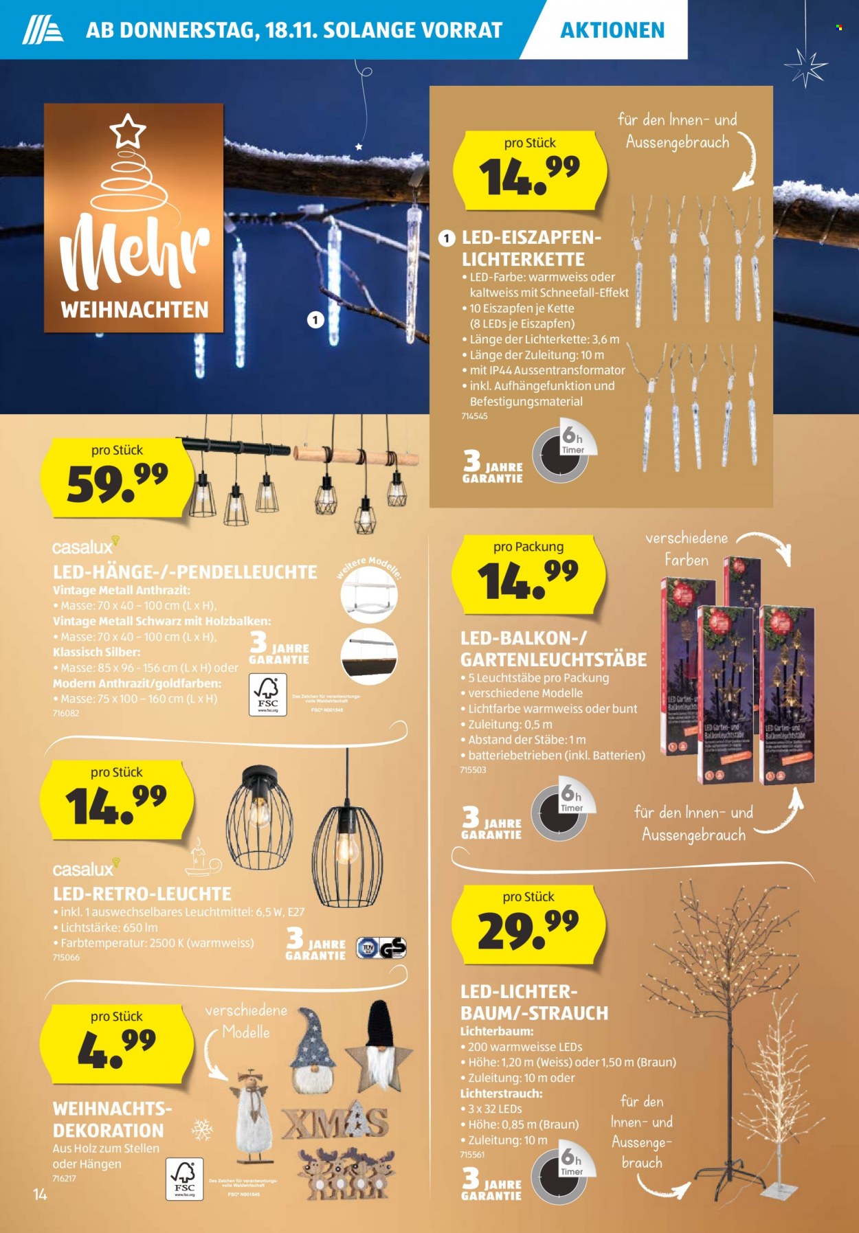 Volantino Aldi - 18.11.2021 - 24.11.2021. Pagina 14