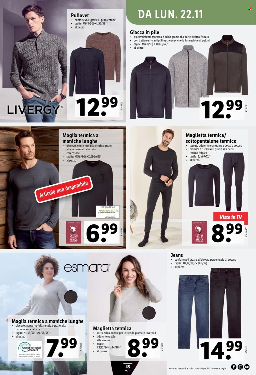 Volantino JYSK - 18.11.2021 - 24.11.2021. Pagina 45