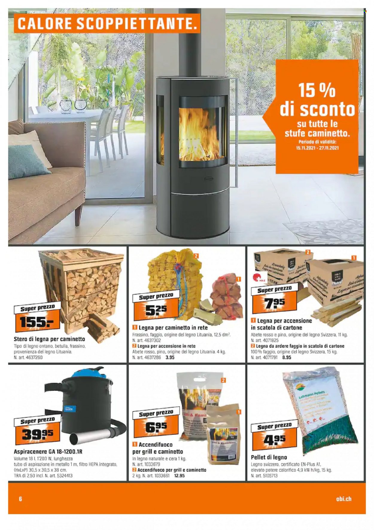 Volantino OBI - 15.11.2021 - 27.11.2021. Pagina 6