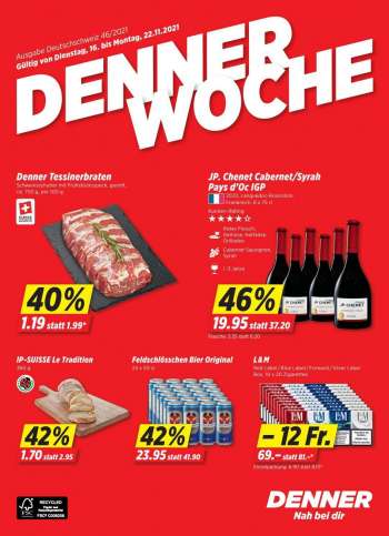 Catalogue Denner - 16.11.2021 - 22.11.2021.