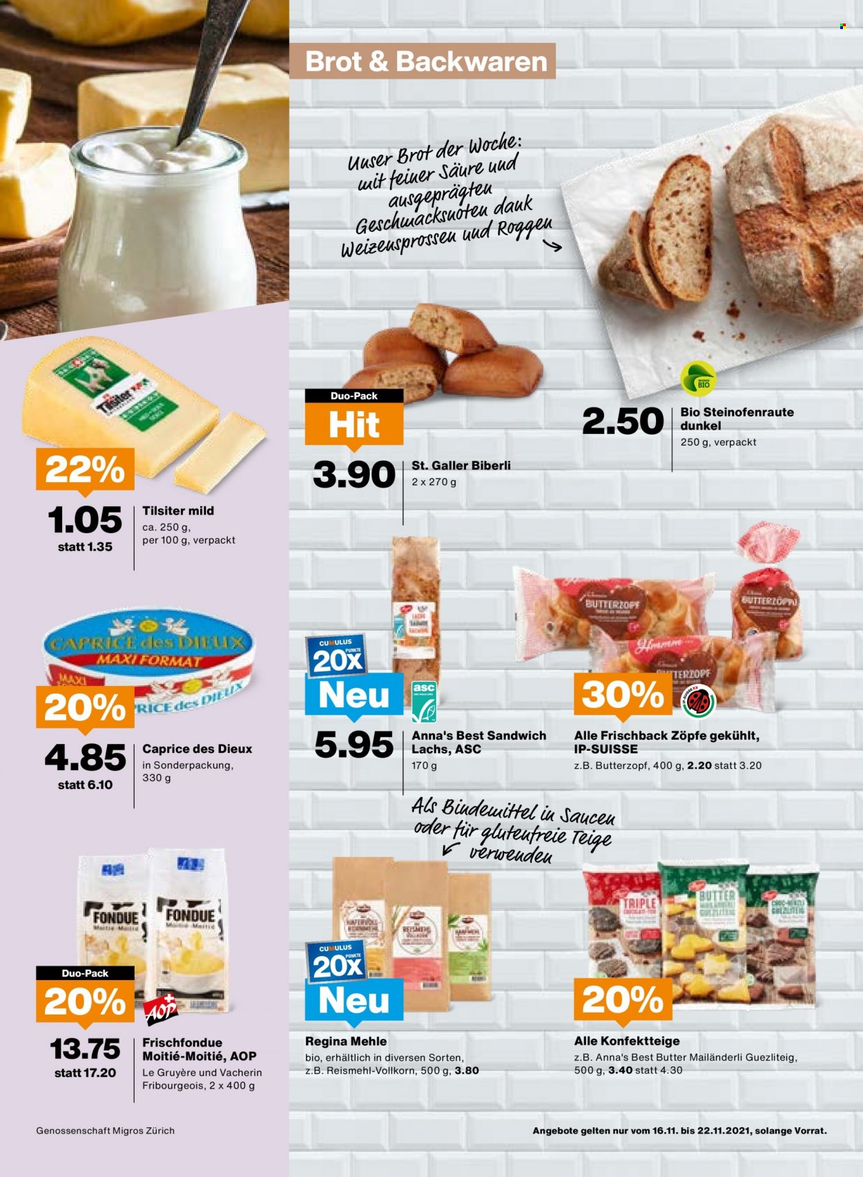 Catalogue Migros - 16.11.2021 - 22.11.2021. Page 9