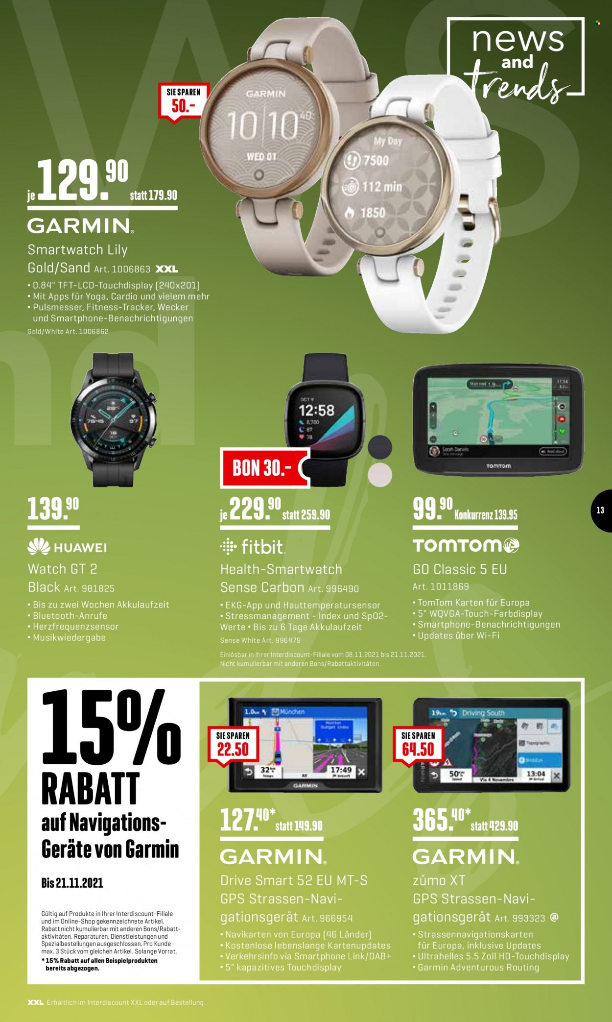 Prospekt Interdiscount - 15.11.2021 - 21.11.2021. Seite 13