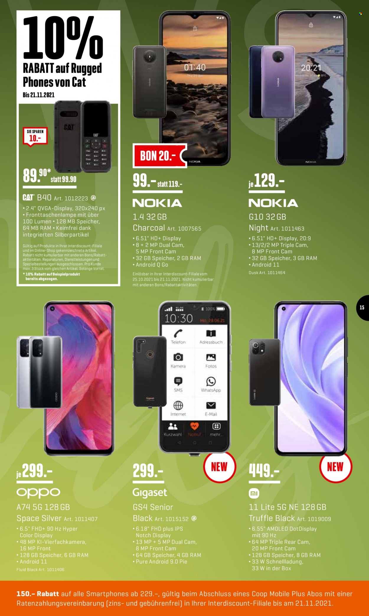 Prospekt Interdiscount - 15.11.2021 - 21.11.2021. Seite 15