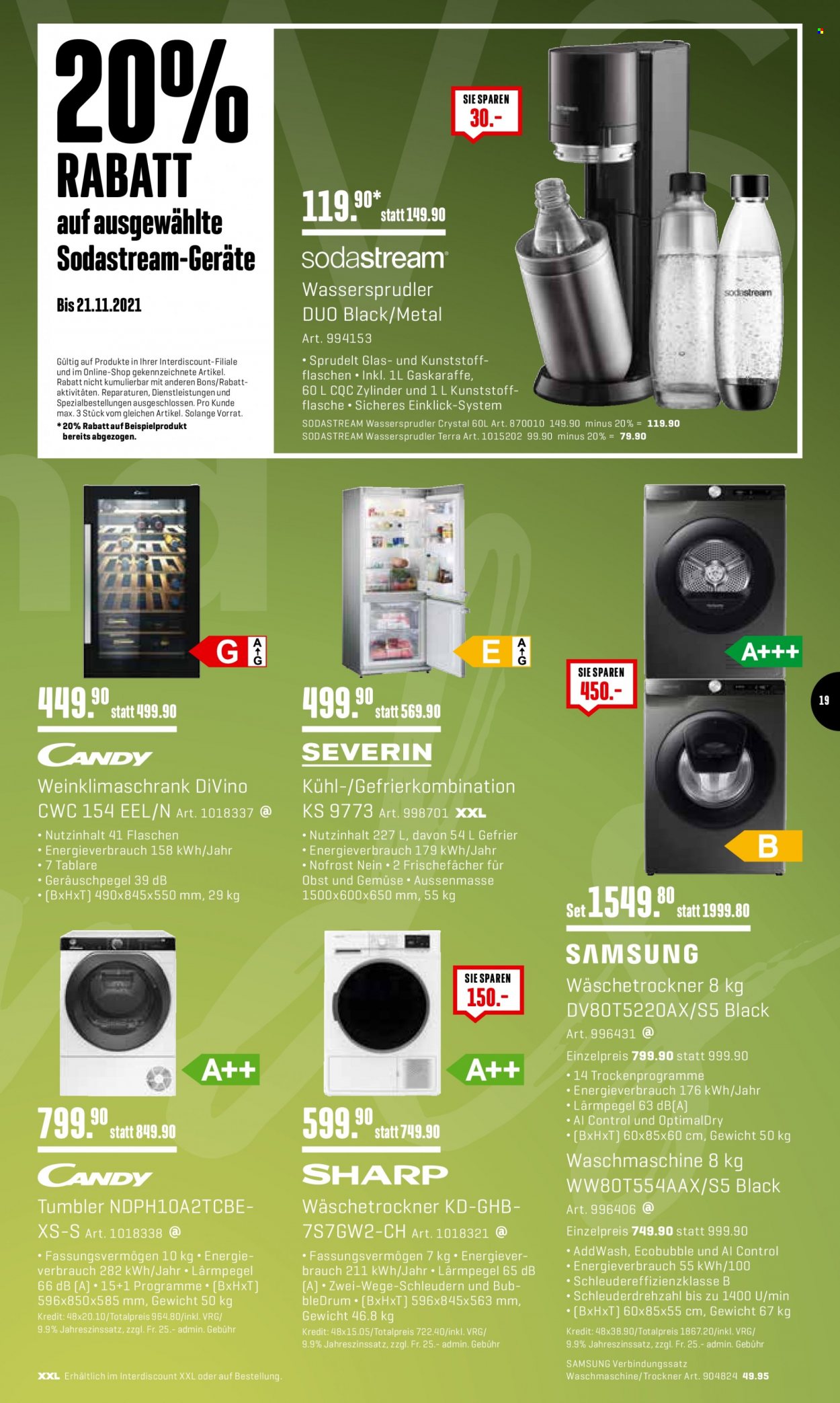 Prospekt Interdiscount - 15.11.2021 - 21.11.2021. Seite 19