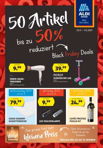 Catalogue Aldi - 25.11.2021 - 1.12.2021.