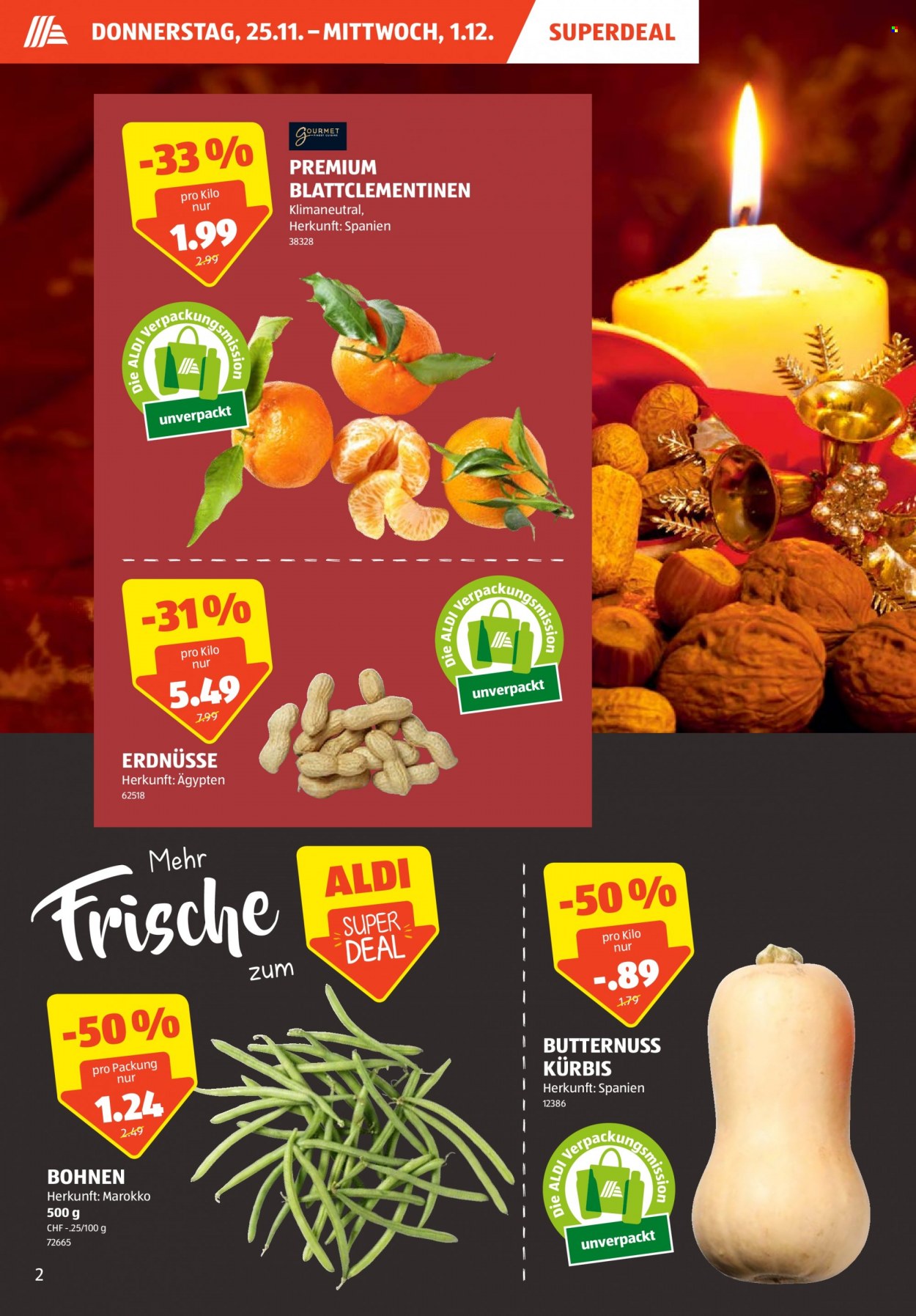 Volantino Aldi - 25.11.2021 - 1.12.2021. Pagina 2