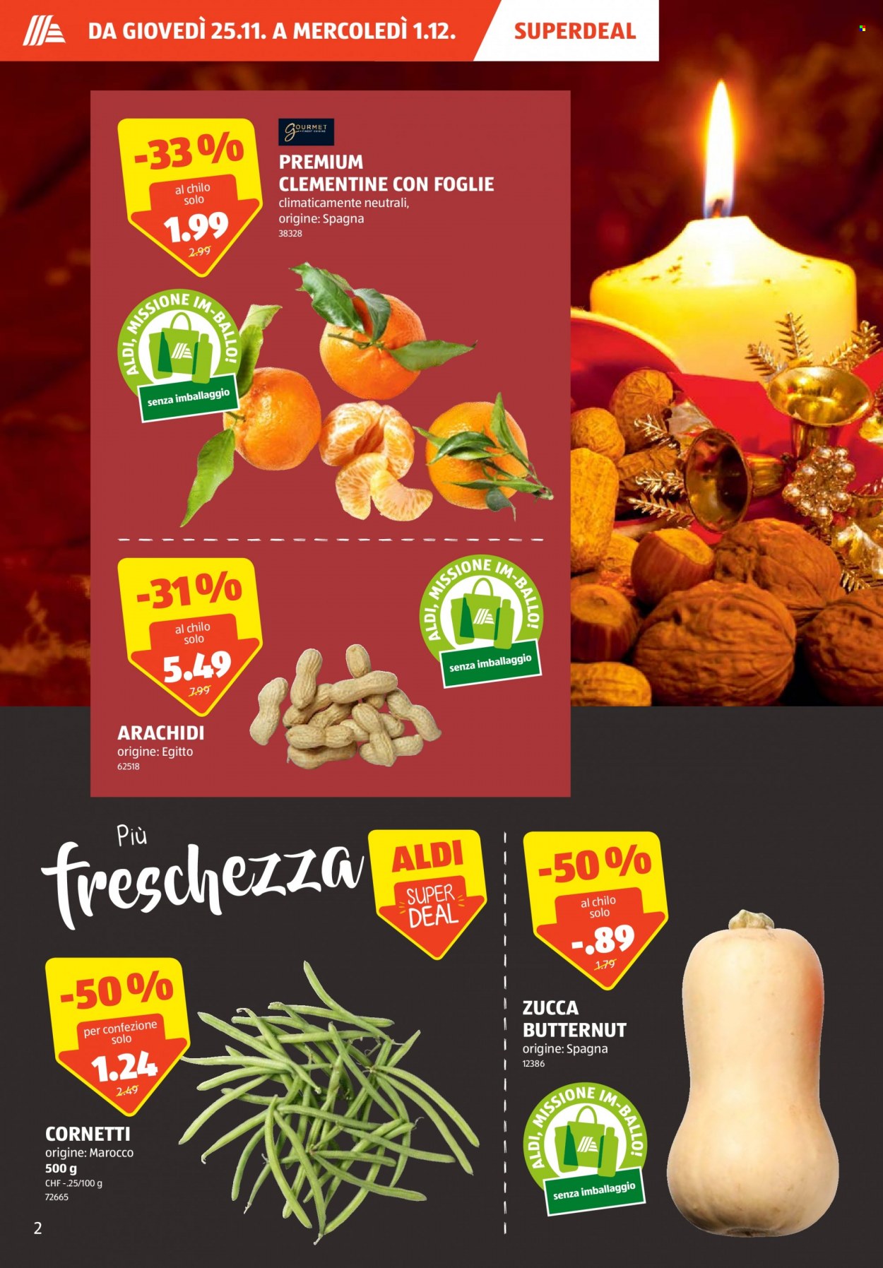 Volantino Aldi - 25.11.2021 - 1.12.2021. Pagina 2