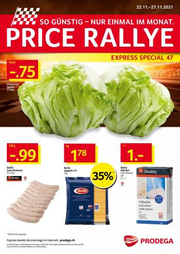 Volantino Prodega - 22.11.2021 - 27.11.2021.