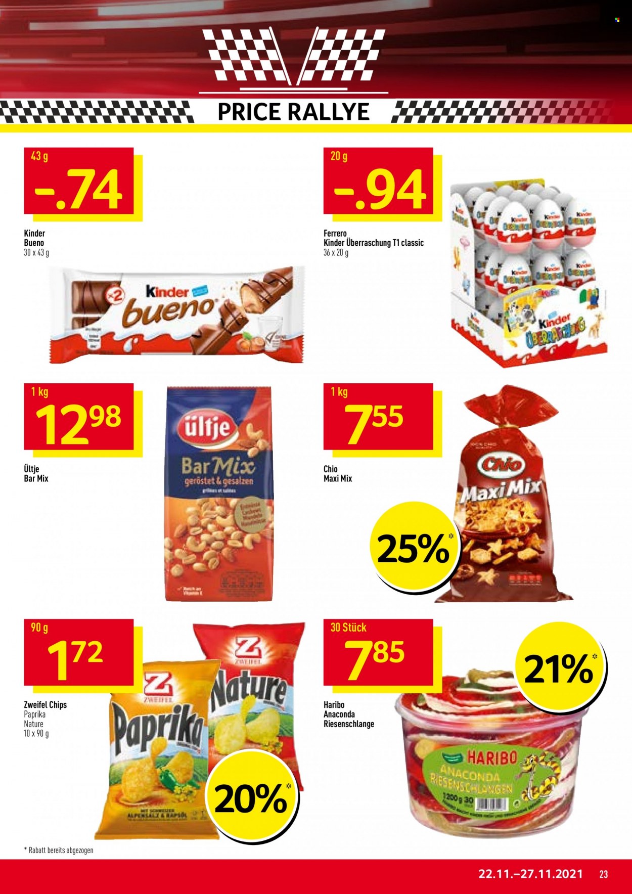 Prospekt Prodega - 22.11.2021 - 27.11.2021. Seite 23