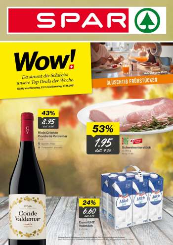 Volantino SPAR - 23.11.2021 - 27.11.2021.