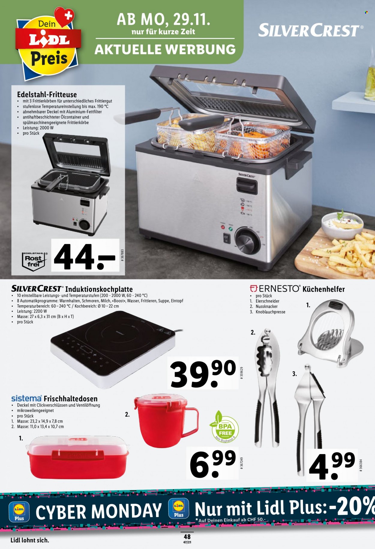Volantino Lidl - 25.11.2021 - 1.12.2021. Pagina 48