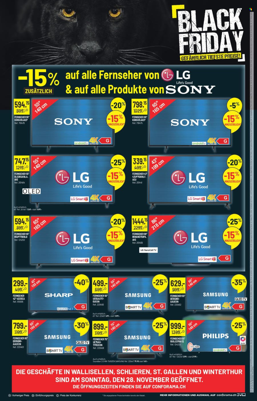 Volantino Conforama - 22.11.2021 - 29.11.2021. Pagina 12
