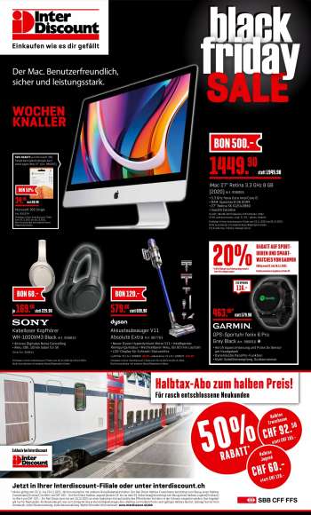 Catalogue Interdiscount - 22.11.2021 - 28.11.2021.
