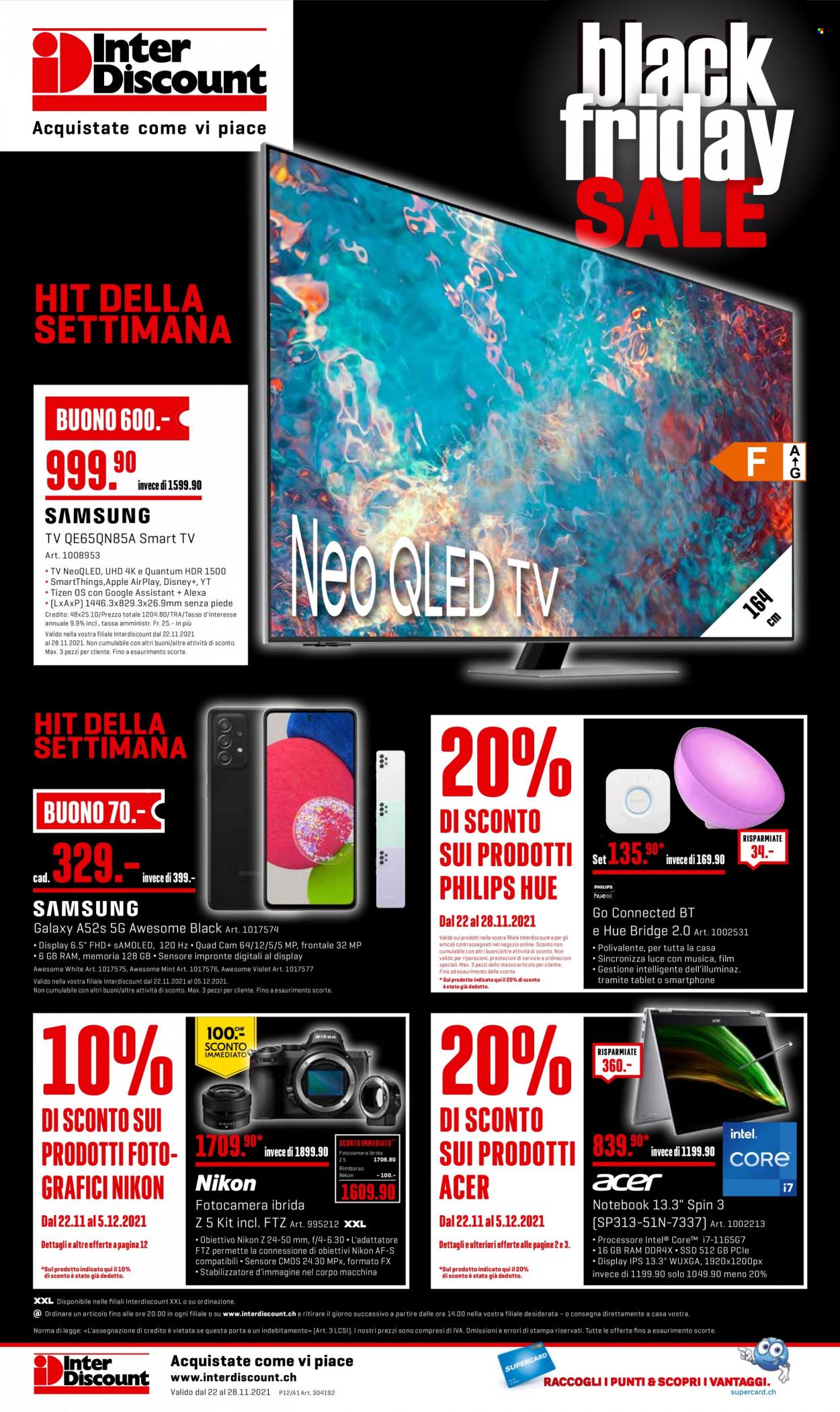 Prospekt Interdiscount - 22.11.2021 - 28.11.2021. Seite 24