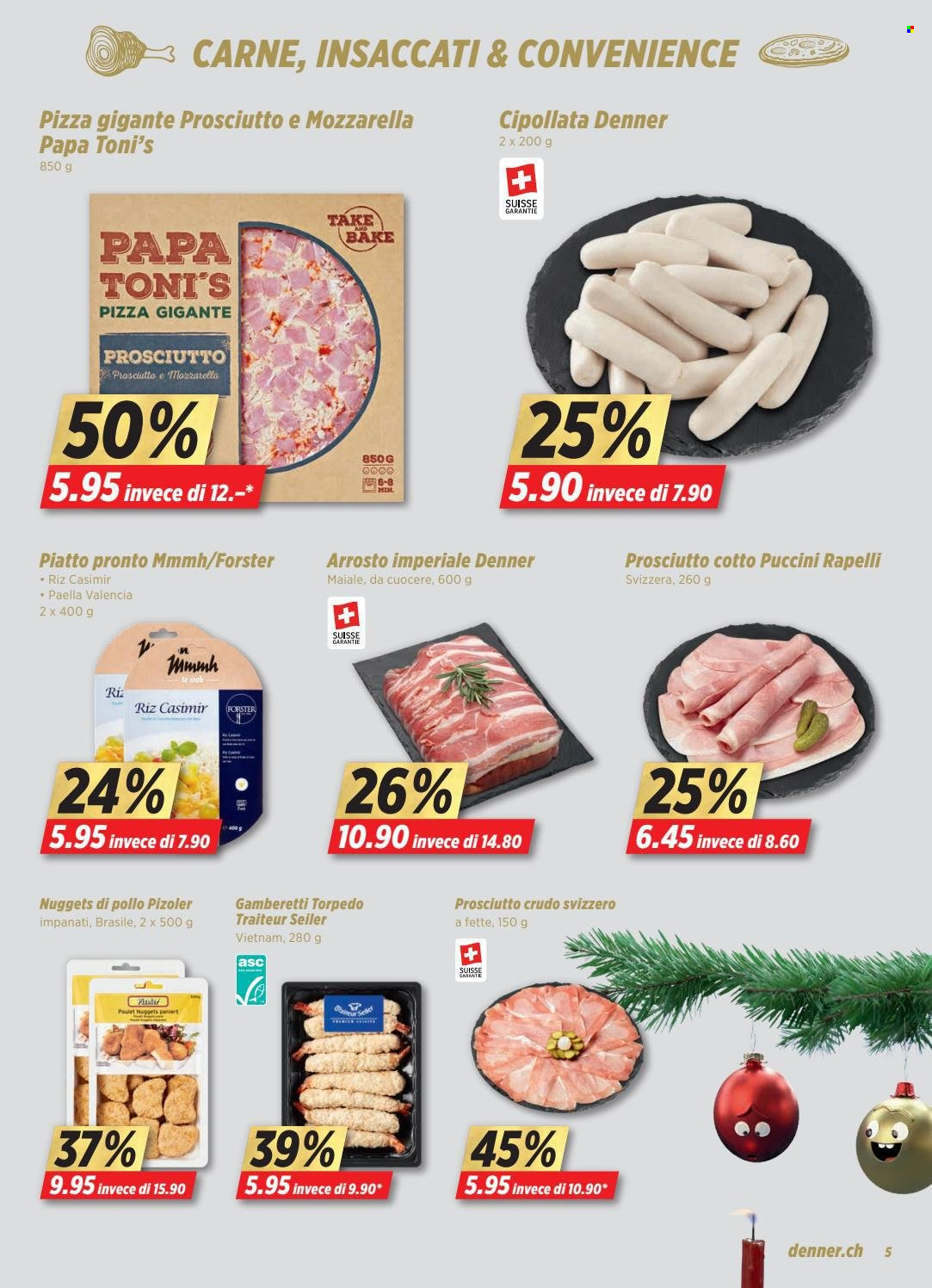 Volantino Denner - 23.11.2021 - 29.11.2021. Pagina 5