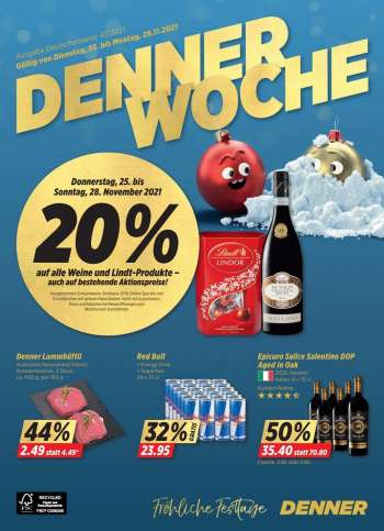 Catalogue Denner - 23.11.2021 - 29.11.2021.