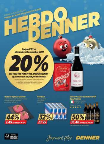 Catalogue Denner - 23.11.2021 - 29.11.2021.