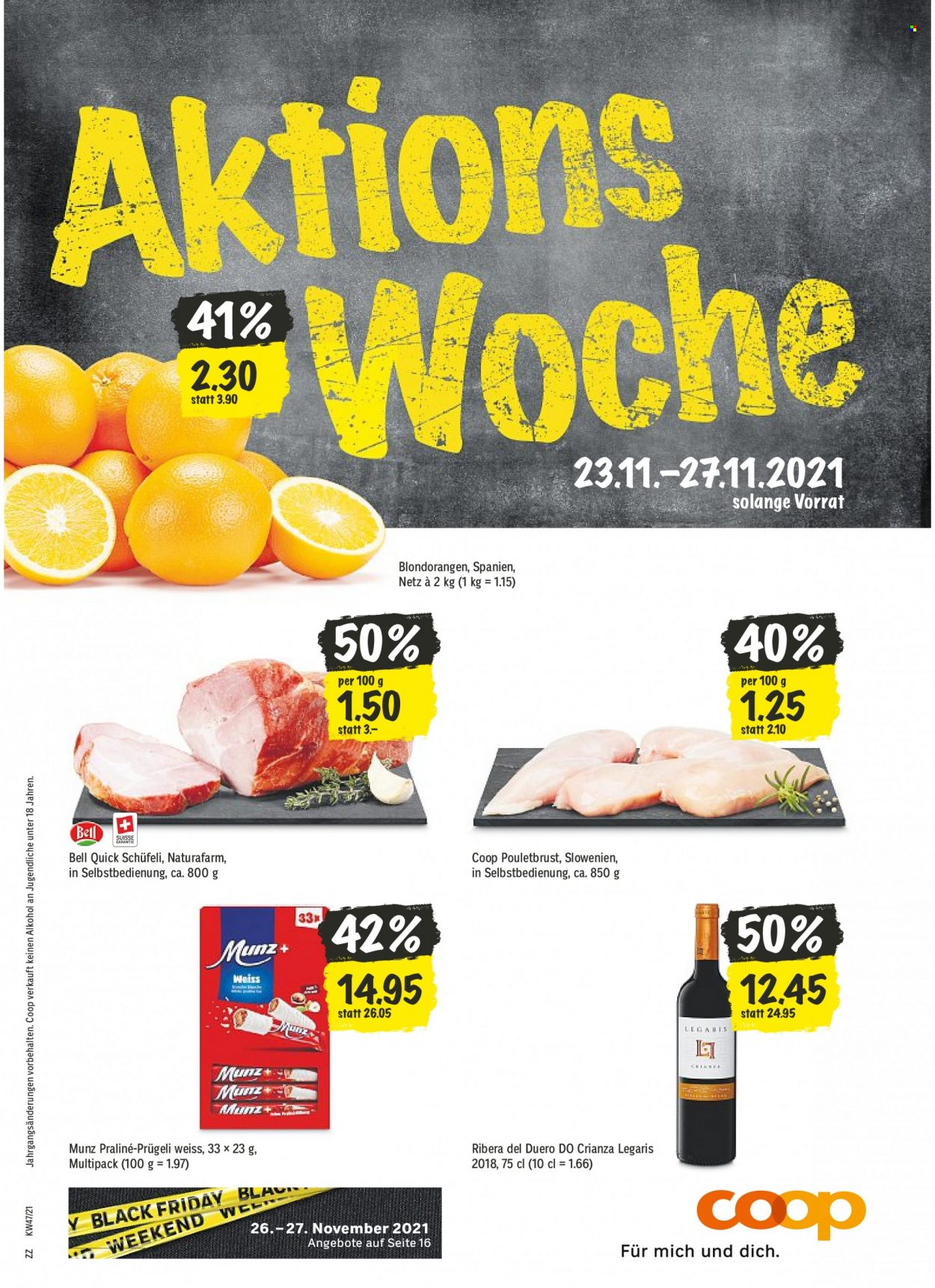 Volantino Coop - 23.11.2021 - 27.11.2021. Pagina 1