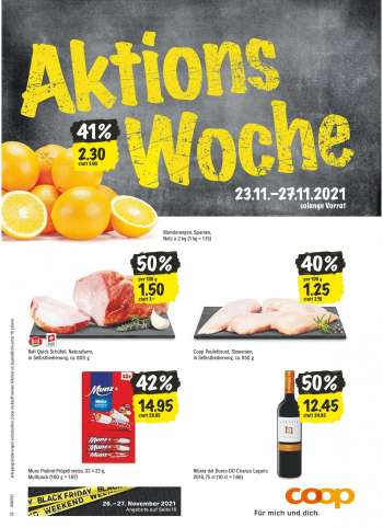 Prospekte Coop - 23.11.2021 - 27.11.2021.