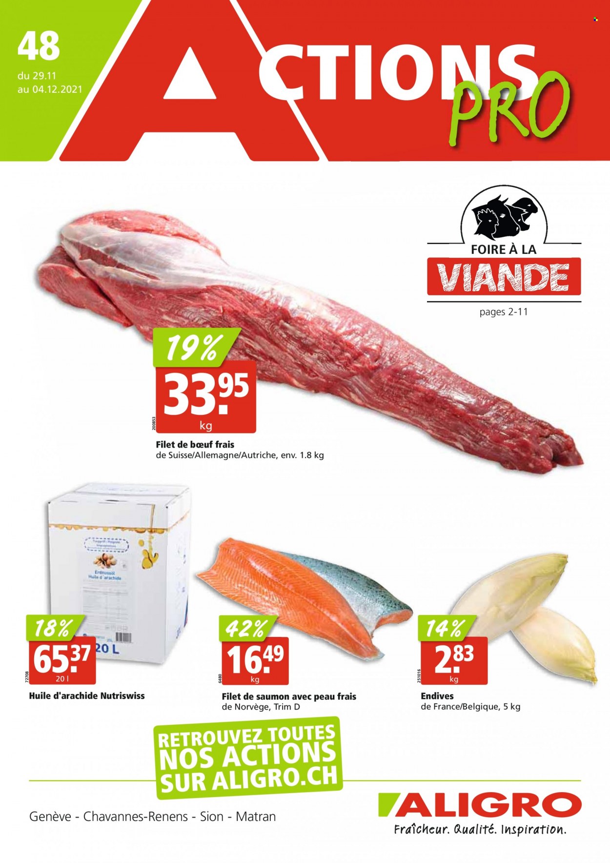 Volantino ALIGRO - 29.11.2021 - 4.12.2021. Pagina 1