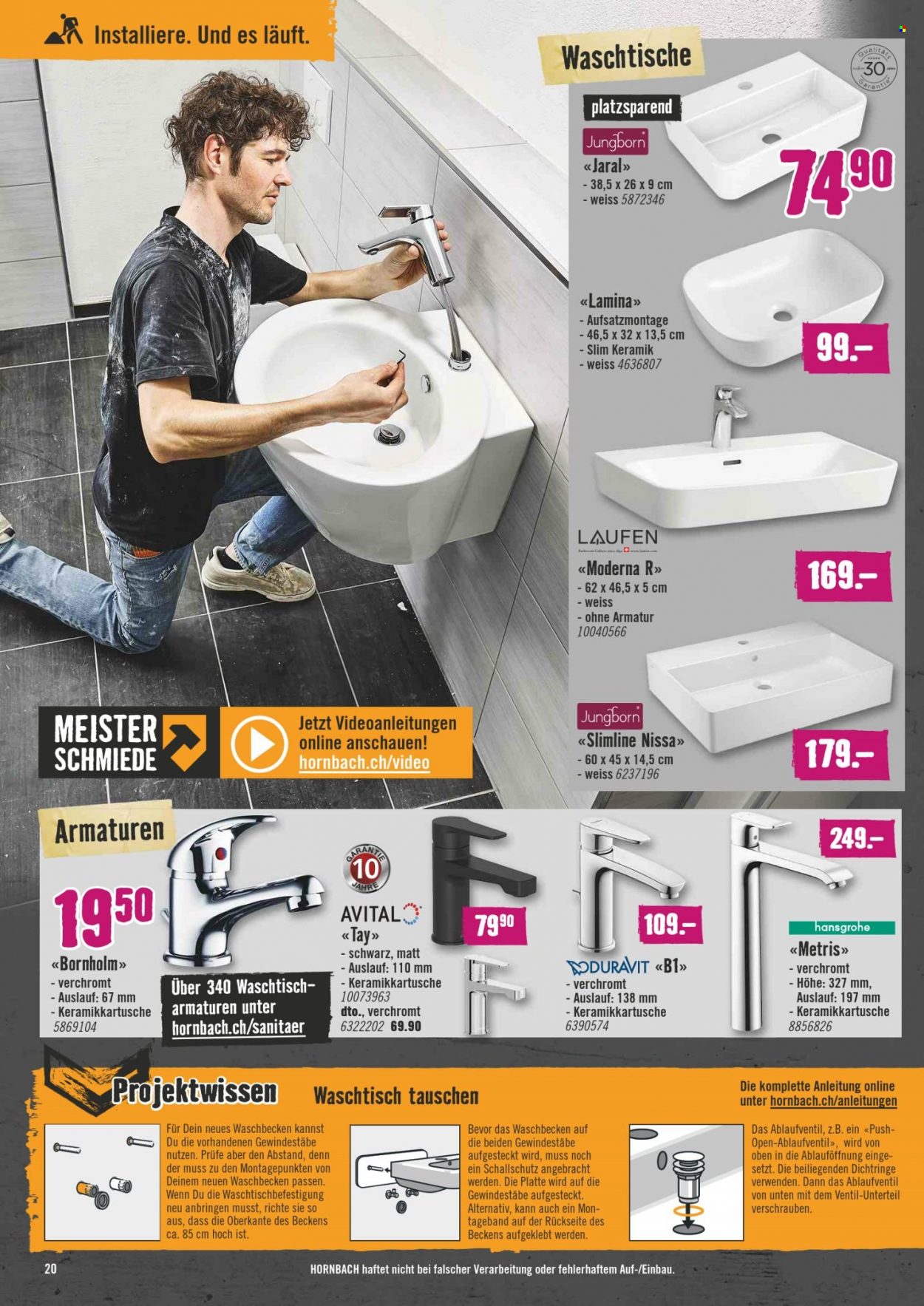 Volantino Hornbach - 24.11.2021 - 22.12.2021. Pagina 20