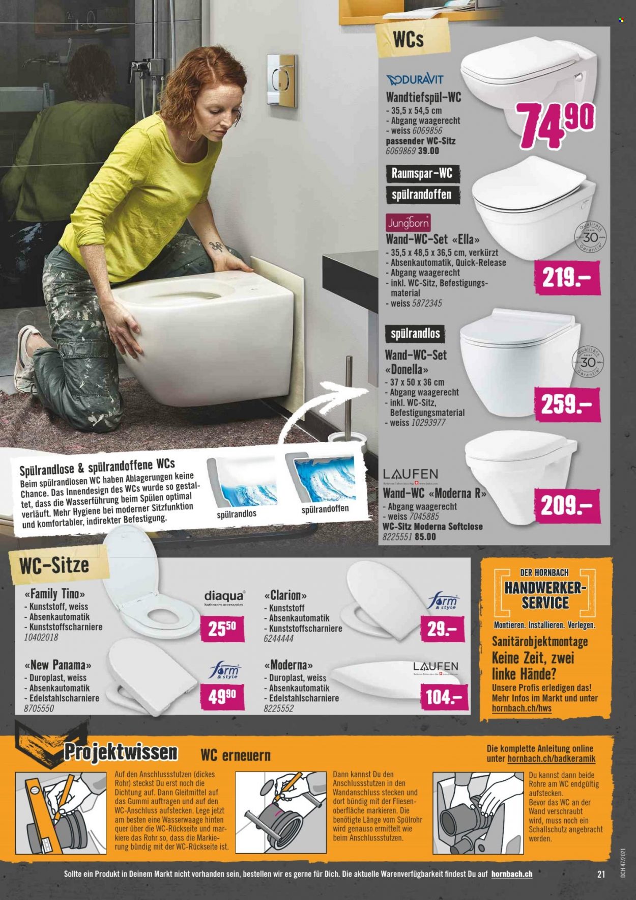 Volantino Hornbach - 24.11.2021 - 22.12.2021. Pagina 21
