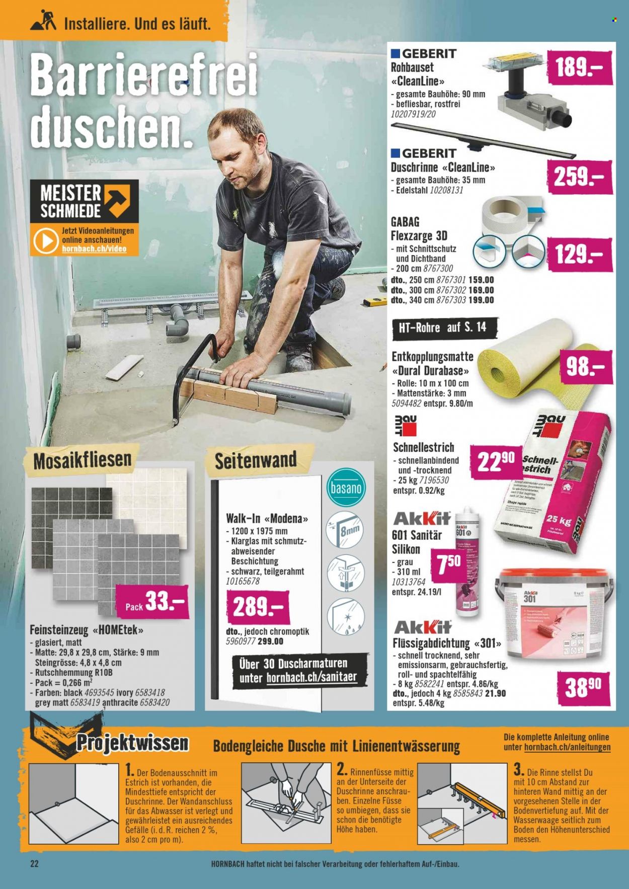 Volantino Hornbach - 24.11.2021 - 22.12.2021. Pagina 22