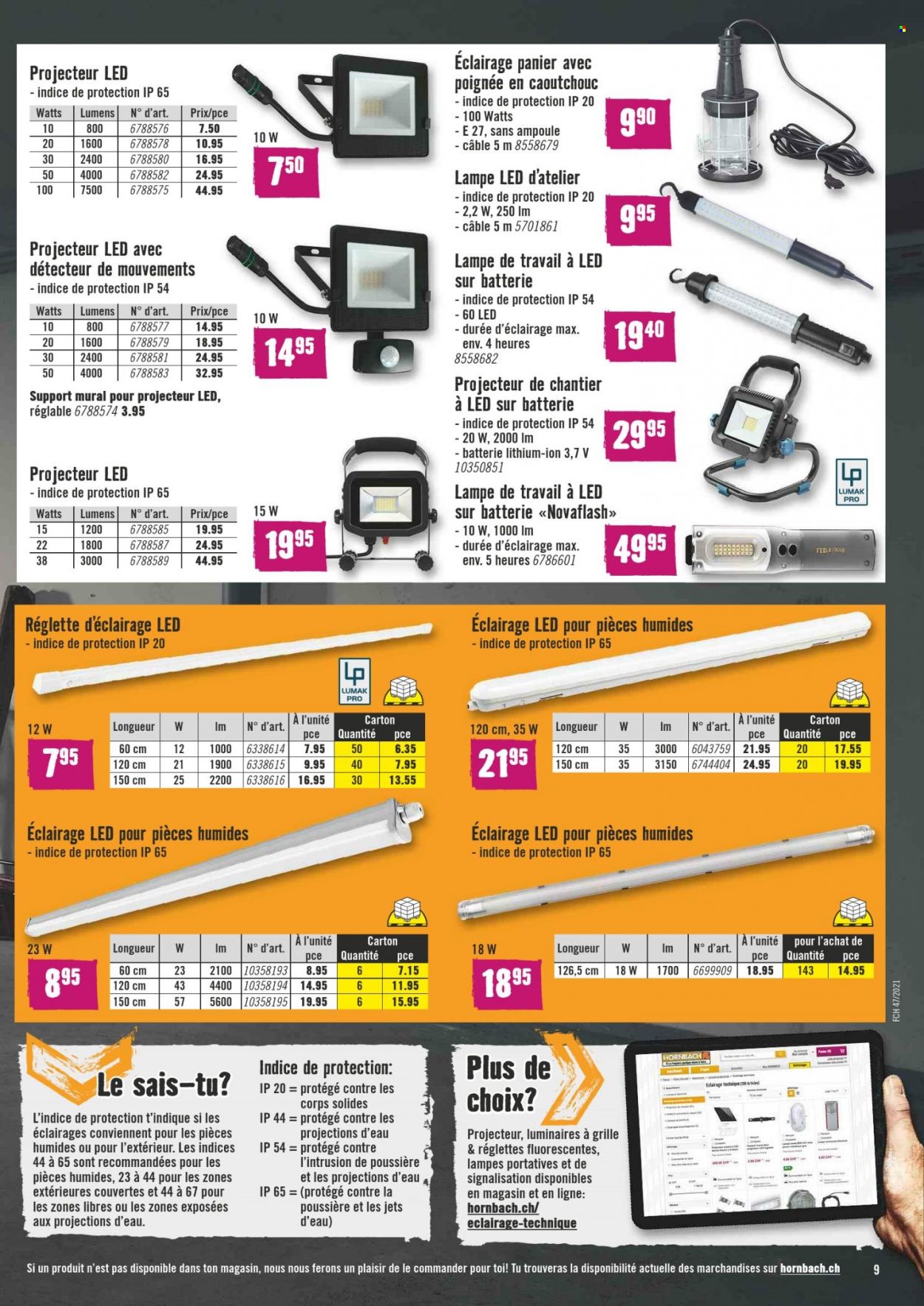 Volantino Hornbach - 24.11.2021 - 22.12.2021. Pagina 9