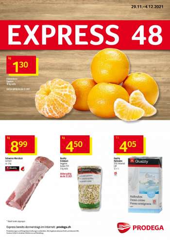 Catalogue Prodega - 29.11.2021 - 4.12.2021.